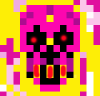 Animated Pink Skull made by Tussiplex